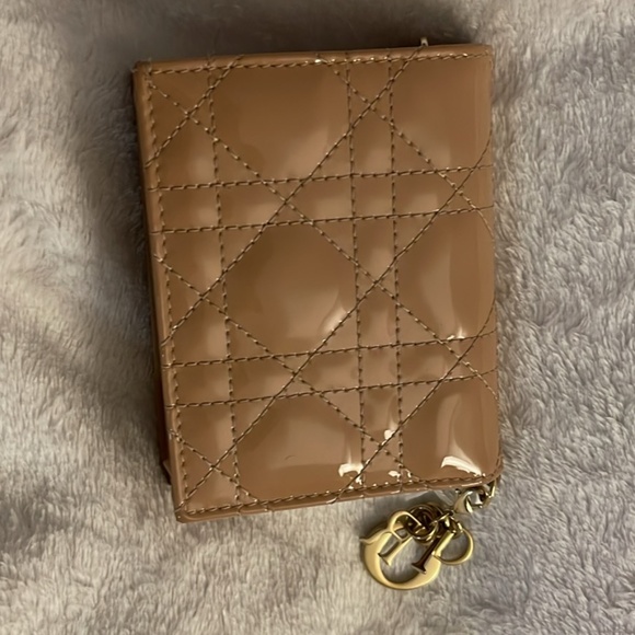 LADY DIOR MINI WALLET - Picture 8 of 9